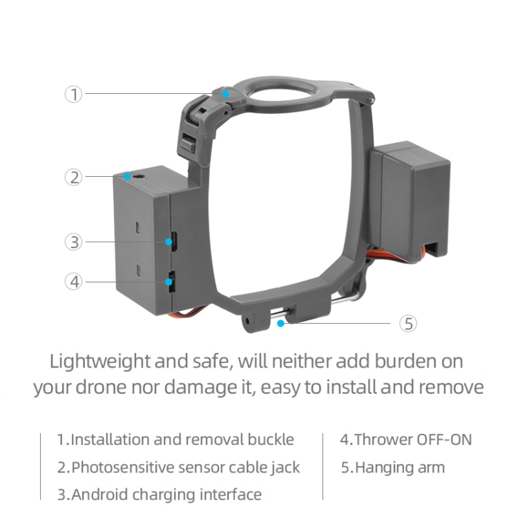 For DJI Mavic 2 Pro &Zoom Airdrop System Drone Thrower, For DJI Mavic 2 Pro &Zoom For DJI Mavic 2 Pro &Zoom Airdrop System Drone Thrower, For DJI Mavic 2 Pro &Zoom